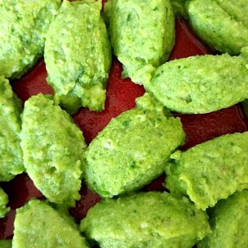 Bärlauch-Gnocchi